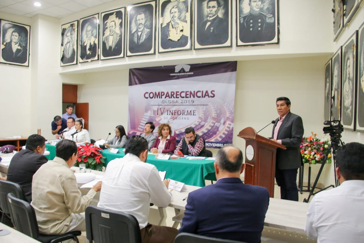 Se han consolidado los mecanismos de transparencia en Guerrero: Mario Moreno ante diputados