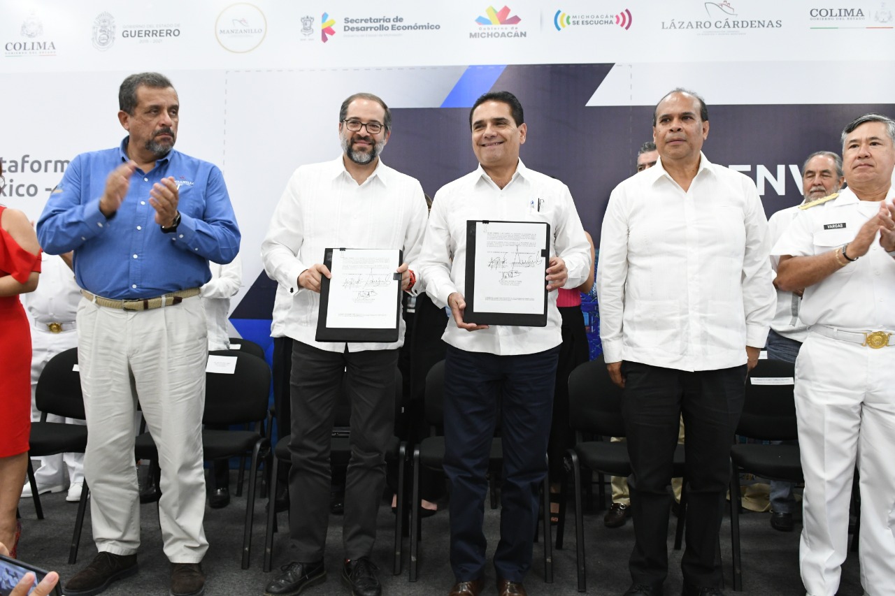 Firman Guerrero, Michoacán y Colima, acuerdo estratégico para el fortalecimiento económico regional