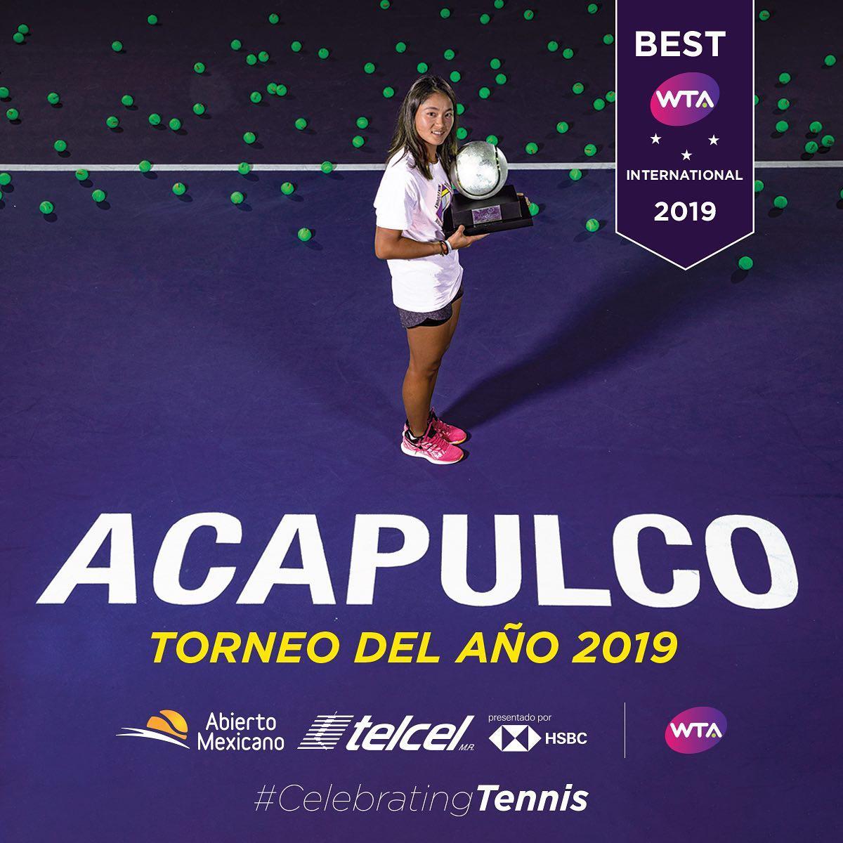 Abierto Mexicano de Tenis de Tenis, el mejor torneo internacional: WTA