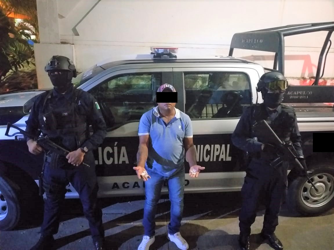 Acapulco: lo detienen en La Sabana con droga y dinero