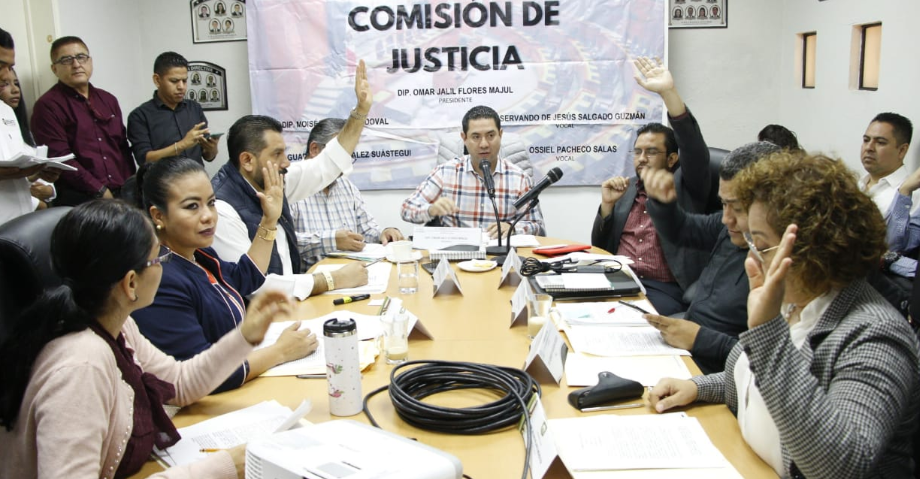 SESIONAN COMISIONES UNIDAS DE JUSTICIA, IGUALDAD DE GÉNERO Y SALUD