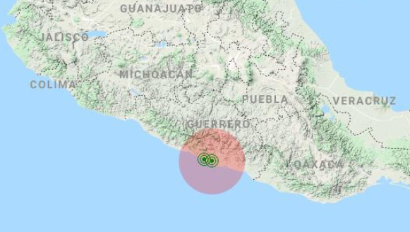 Sismo sacude al puerto de Acapulco