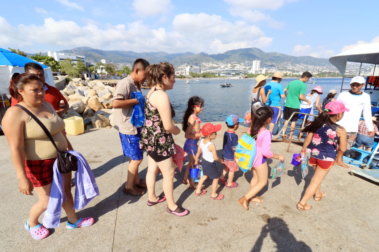 Acciones conjuntas de gobiernos mejora la afluencia turística en Acapulco