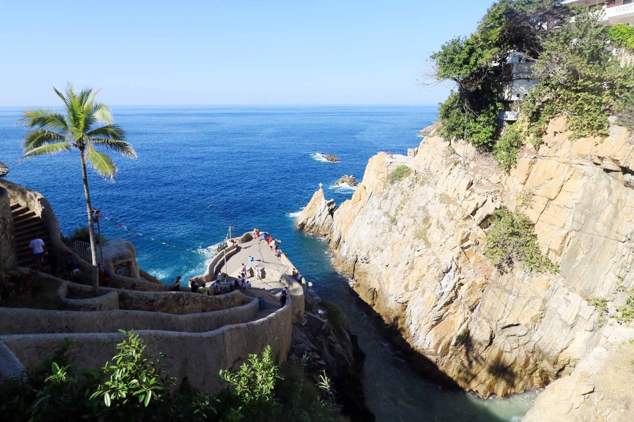 La Quebrada, sitio emblemático de Acapulco a nivel mundial