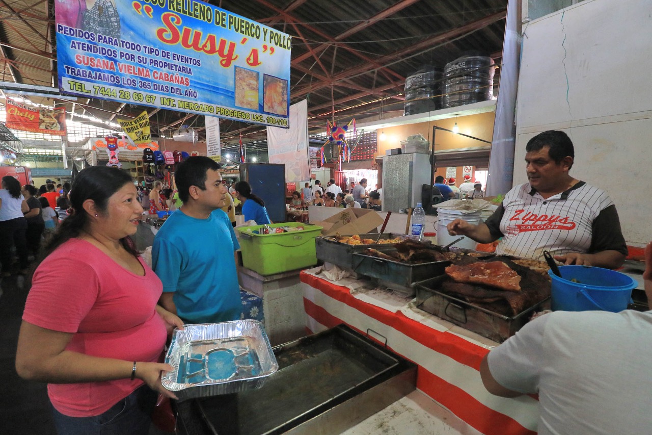 En los mercados de Acapulco se degustan variedad de platillos