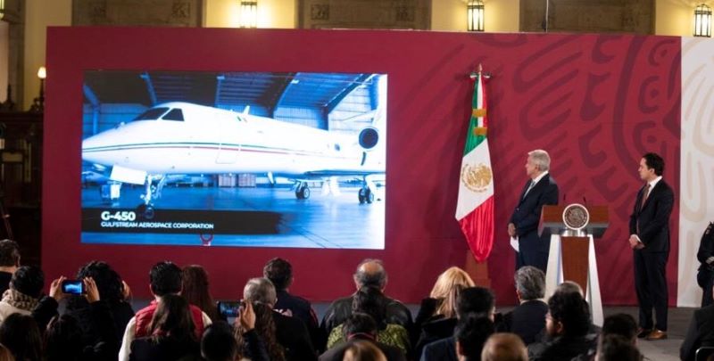 Regresa a México el avión presidencial, no se vendió en Estados Unidos