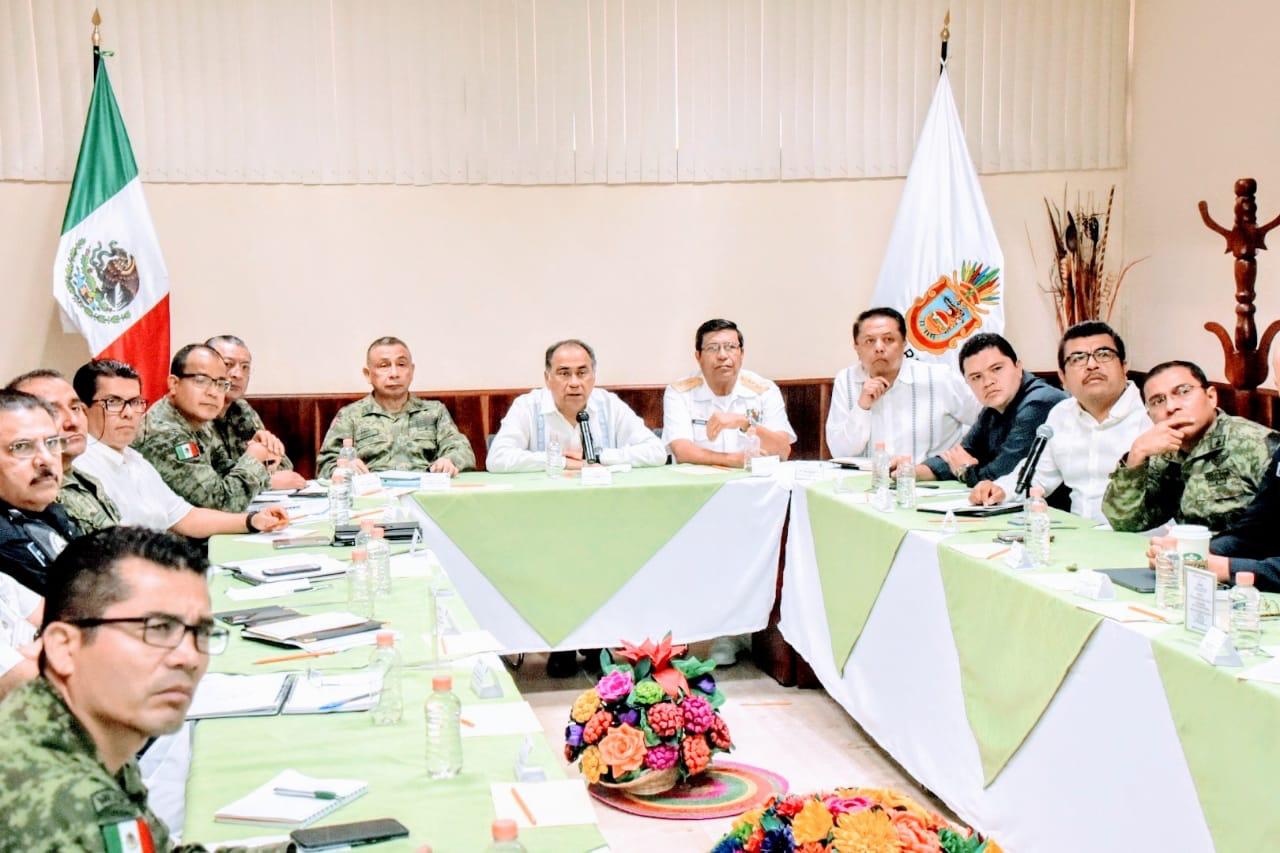 Revisa Astudillo temas de seguridad en Chilapa y Zihuaquio en Mesa de Coordinación