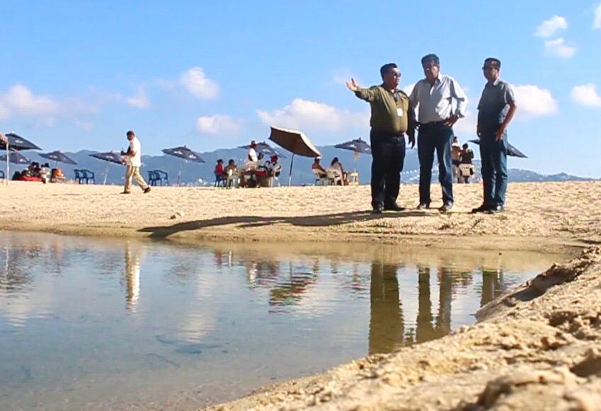 Supervisa Capama trabajos para evitar contaminación de la bahía de Acapulco