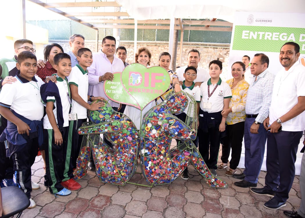 GUERRERO LOGRA LA DONACIÓN MÁS GRANDE DE “TAPITAS” A NIVEL NACIONAL A FAVOR DE NIÑOS CON CÁNCER