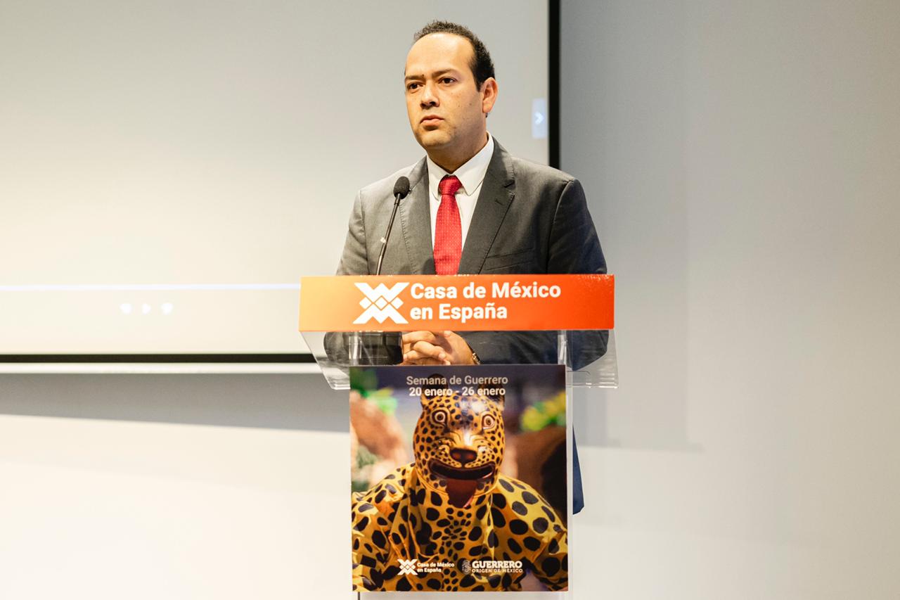Gran proyección de Guerrero en la Casa de México en España