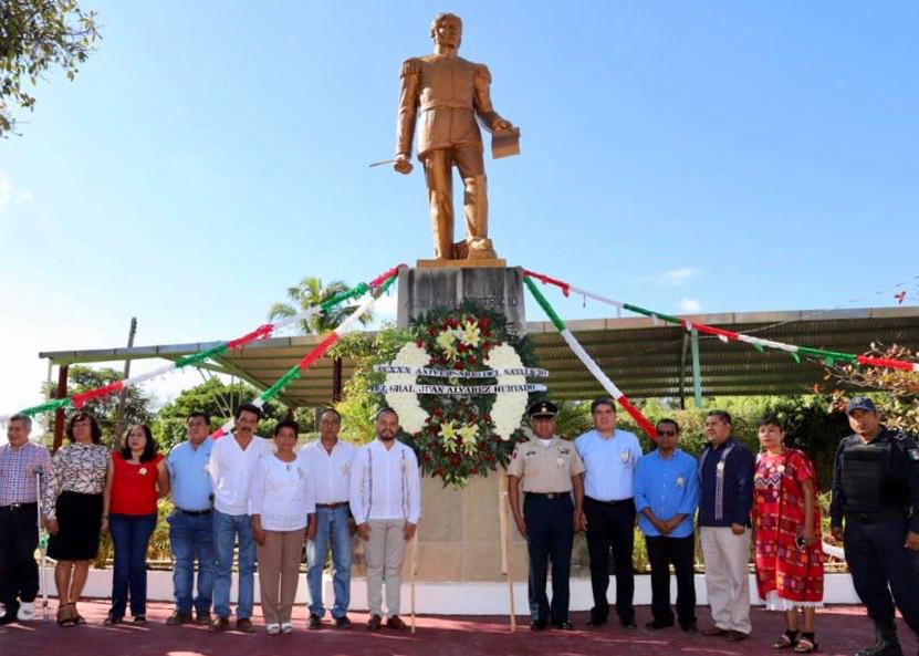 Trabajar unidos por la transformación de Acapulco, llamado en homenaje a Juan Álvarez