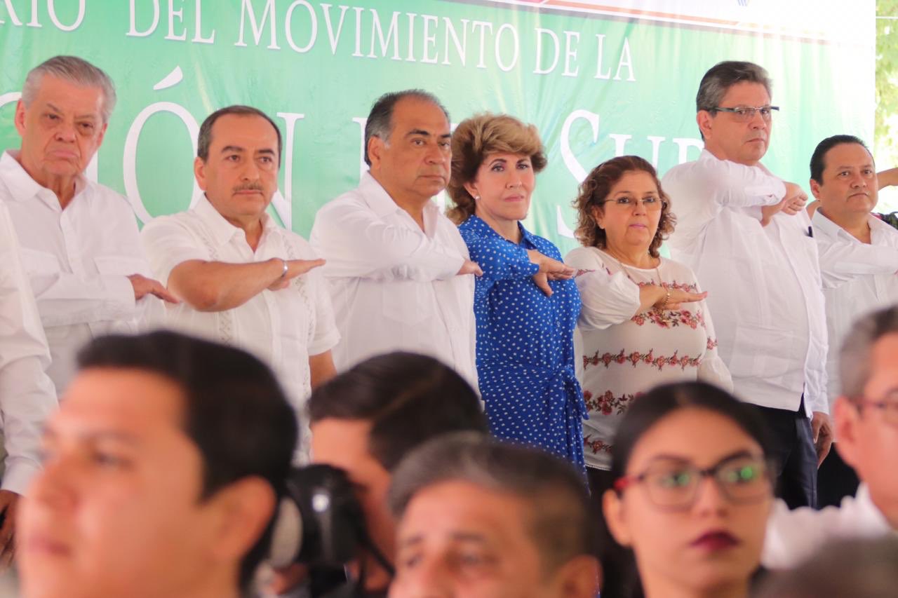 Encabeza Astudillo homenaje a los iniciadores de la Revolución del Sur