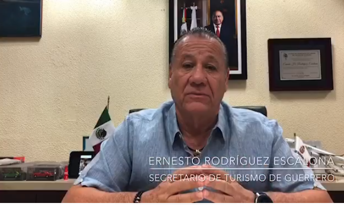 Sufre infarto secretario de Turismo de Guerrero, Ernesto Rodríguez