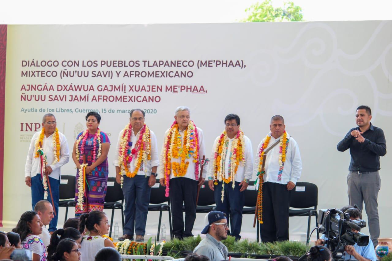 Estamos en la misma ruta que AMLO sobre los pueblos originarios: Astudillo