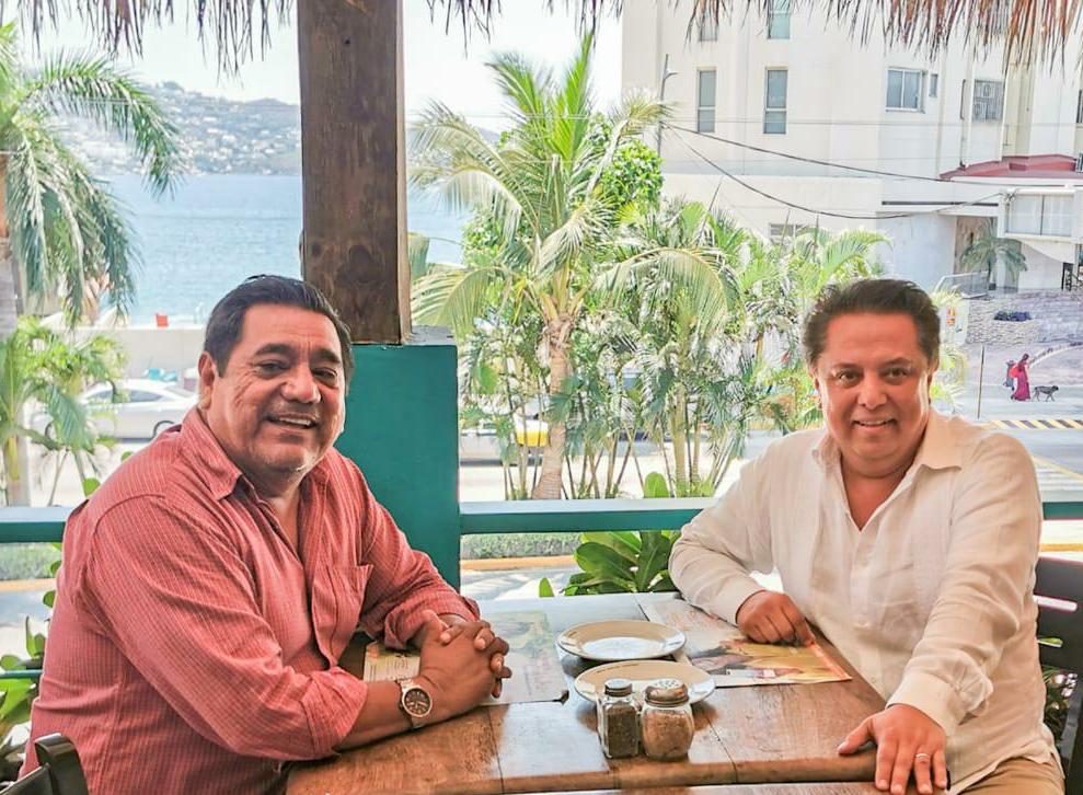 Se réunen Félix Salgado y Pablo Amílcar en Acapulco