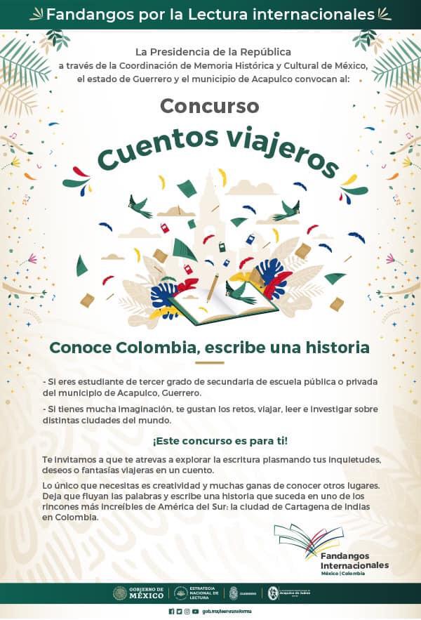Lanza Sedesol el concurso “Cuentos viajeros. Conoce Colombia, escribe una historia”
