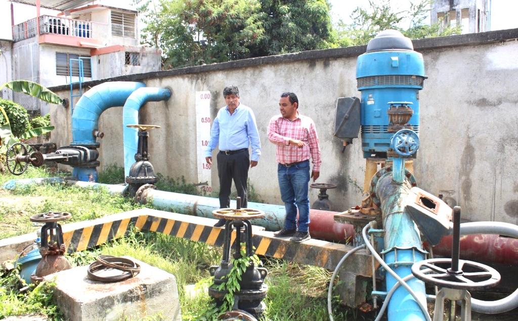 Repara Capama fuga de agua en el sistema de captación Papagayo II