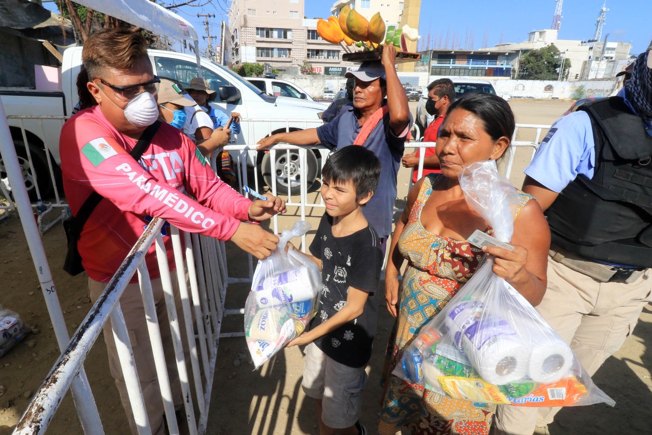 Pone en marcha Ayuntamiento de Acapulco programa de apoyo alimentario
