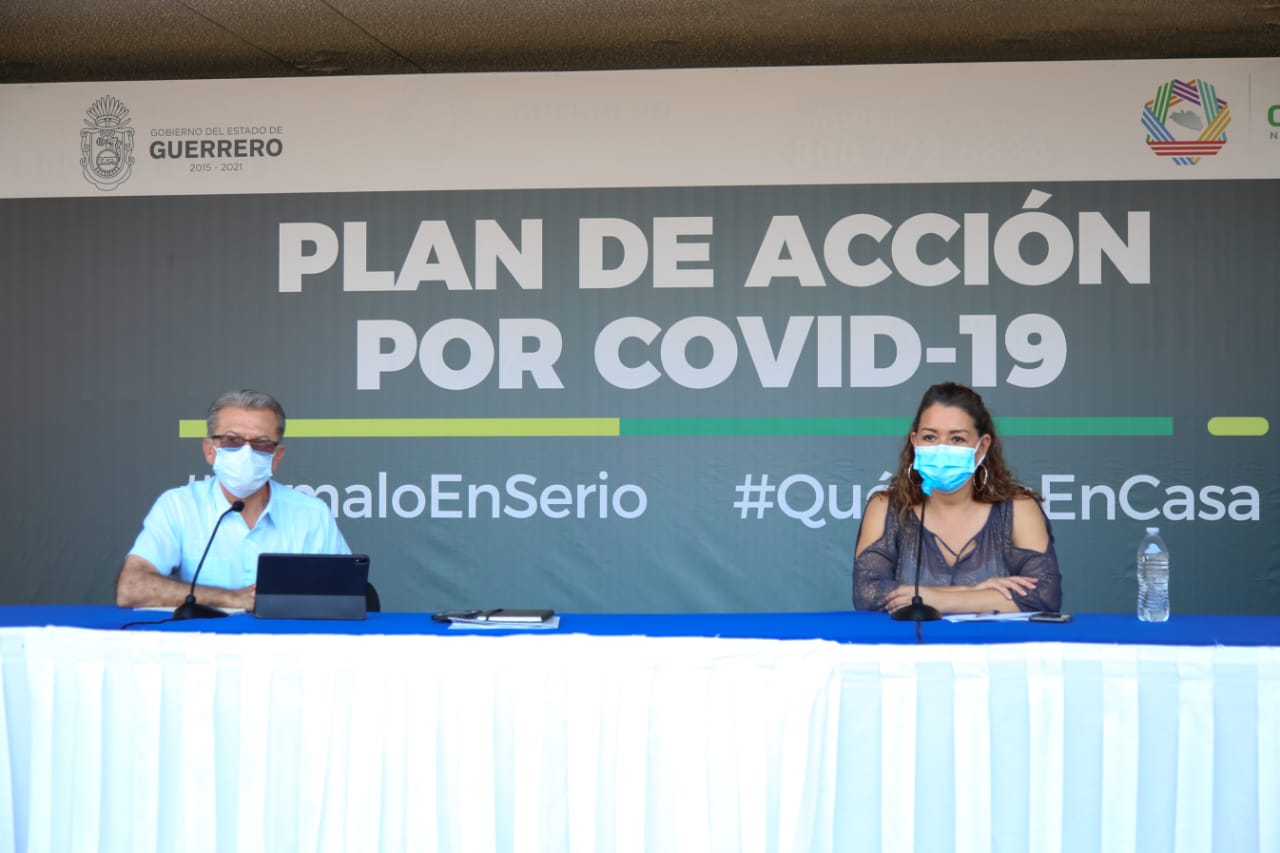 Acapulco e Iguala con más casos de Covid-19