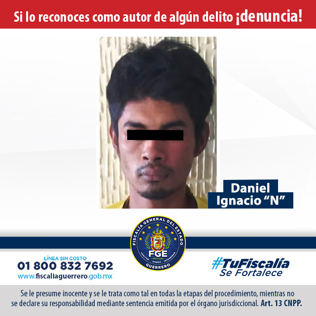 Captura FGE a extorsionador en Acapulco