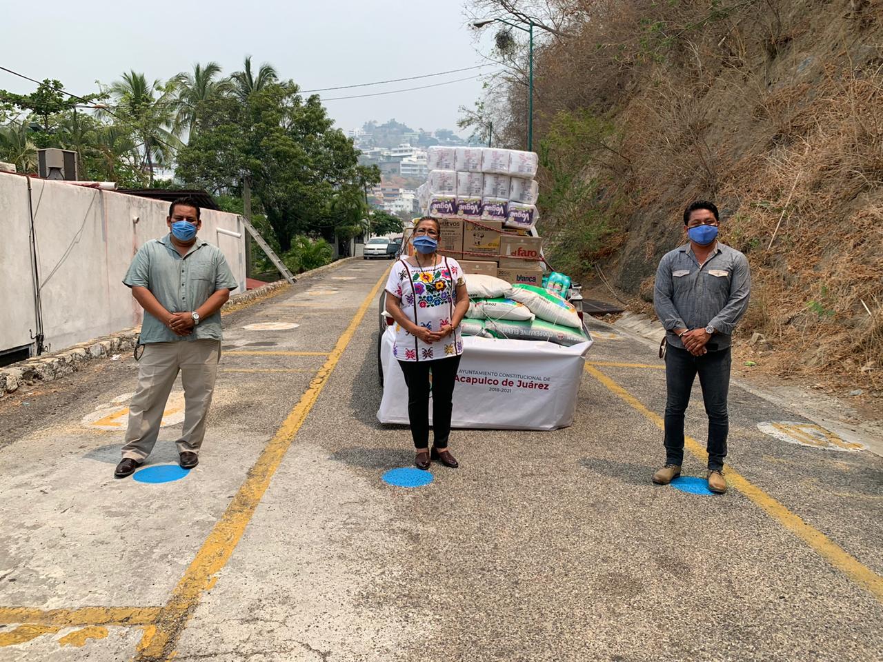 Contribuyen más constructores al programa alimentario de Acapulco