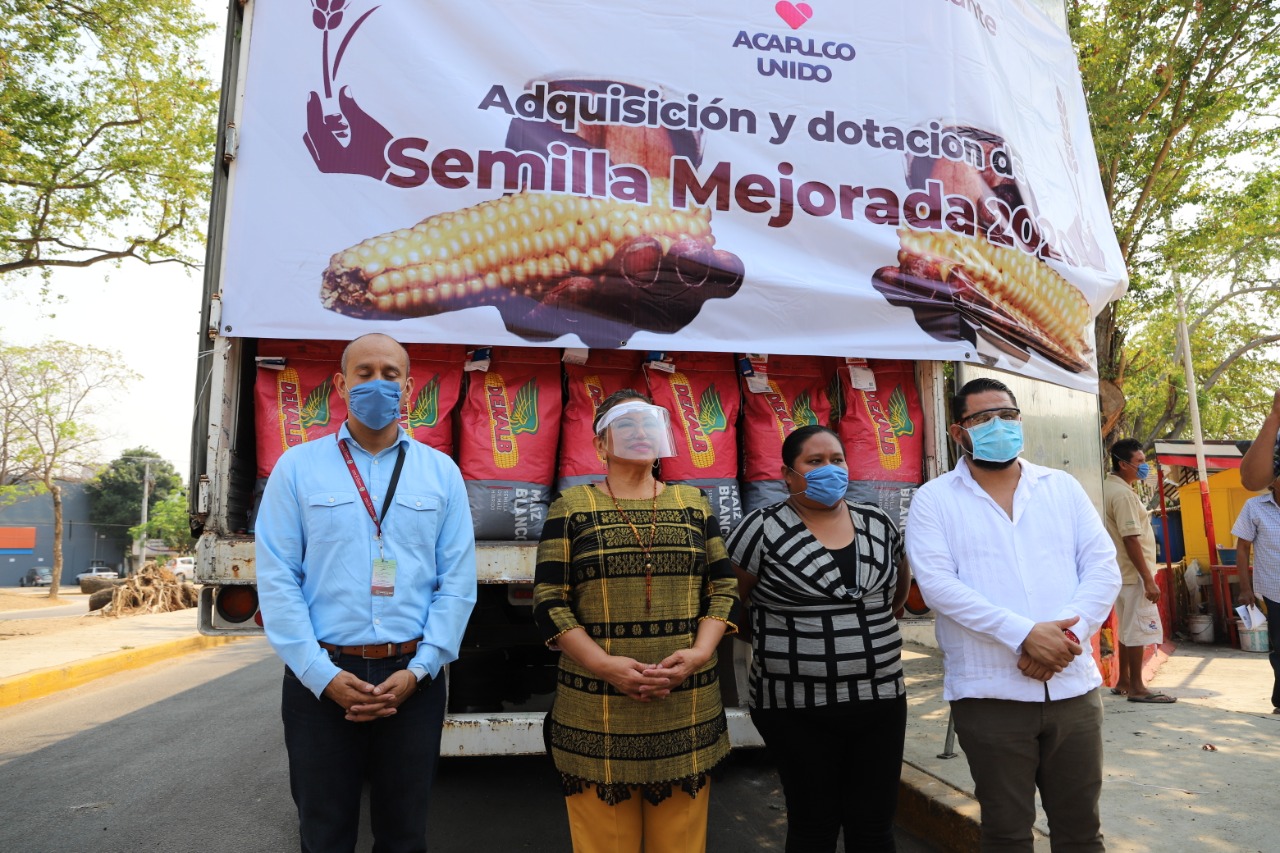 Inicia la entrega de fertilizante y semilla mejorada a 10 mil campesinos de Acapulco