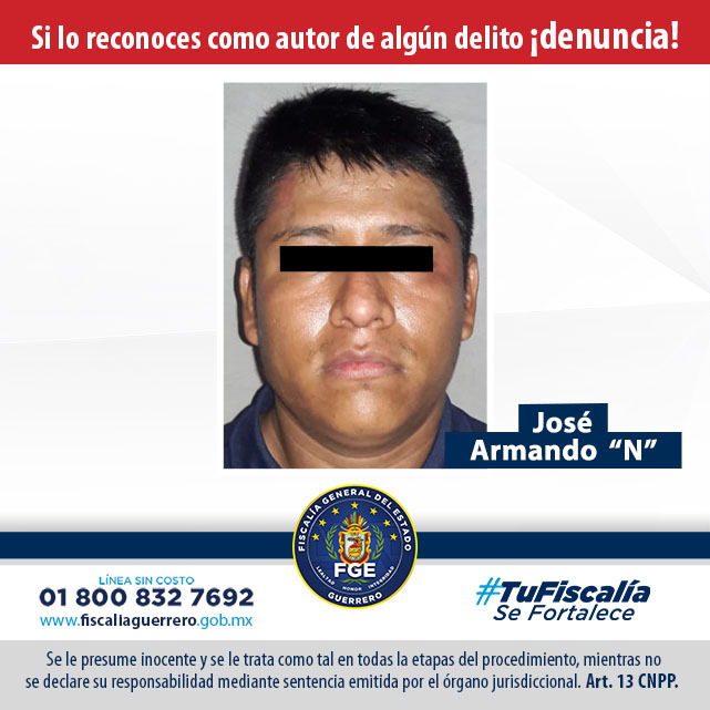 Vinculación a proceso al director de la Policía en Huamuxtitlán como probable responsable de secuestro