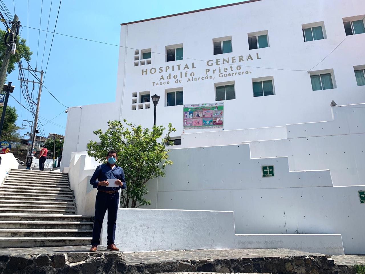 Retiran la toma de oficinas de gobierno en el Hospital de Taxco