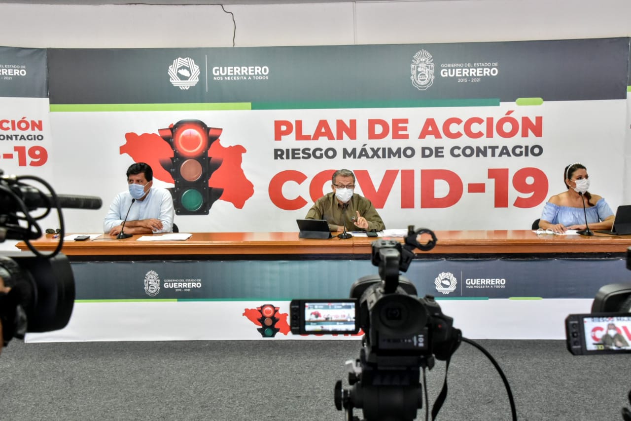 Guerrero por alcanzar los 5 mil casos de Covid-19