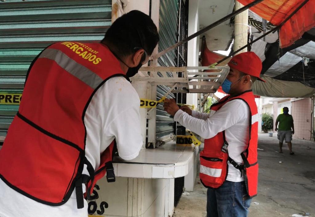 Acapulco: cierran mercados en Coloso y Renacimiento para desinfectar y fumigar