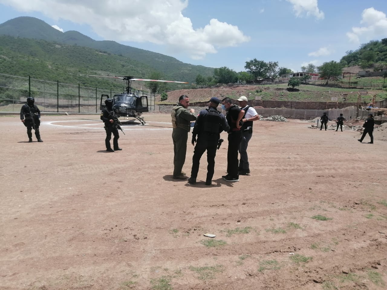 Busca SSP a 8 habitantes desaparecidos en Copanatoyac