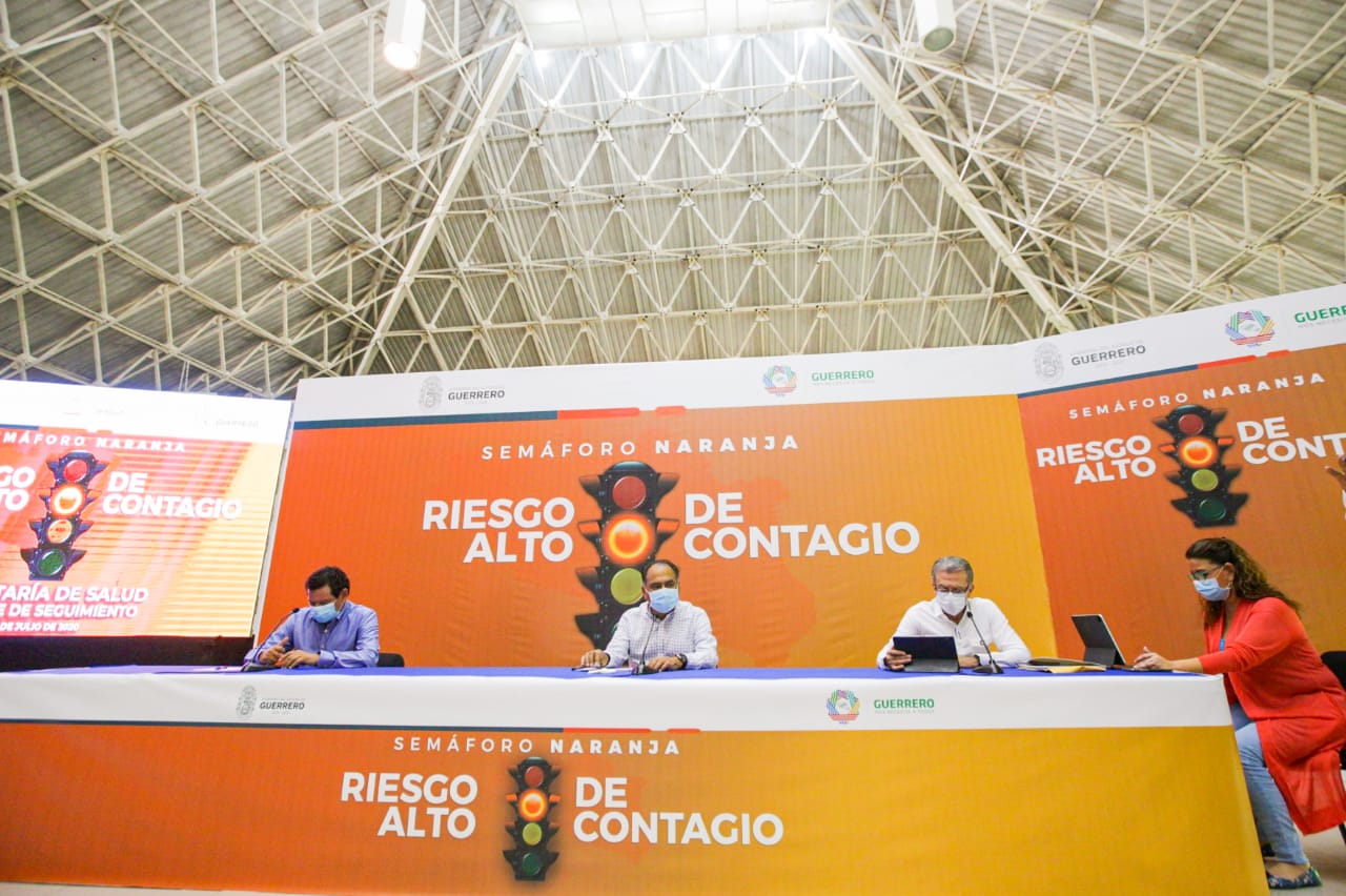 Confía Astudillo que guerrerenses sean conscientes del semáforo naranja