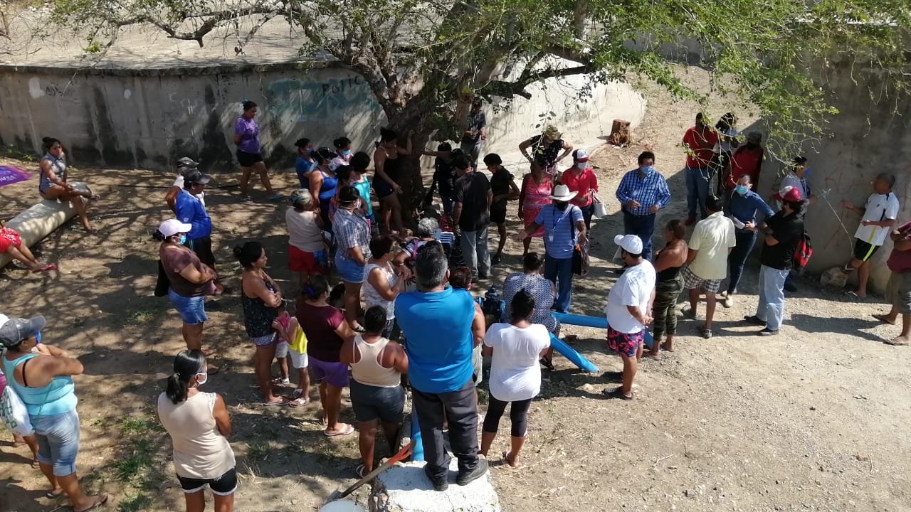 Más de 30 familias acceden a obtener agua legalmente en Acapulco