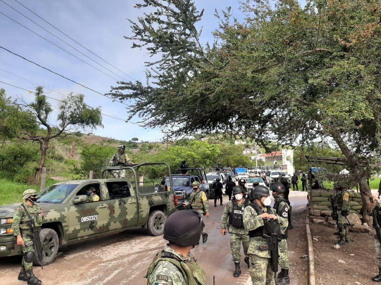 Hay seguridad en Chilapa por parte de SSP, SEDENA y GN