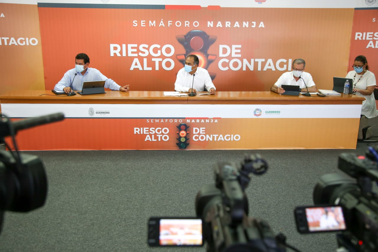 Guerrero se mantiene en naranja a pesar de estar al límite: HAF