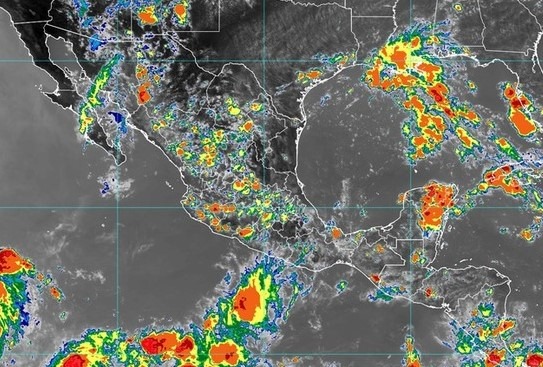 Se pronostican fuertes lluvias en Guerrero y Acapulco