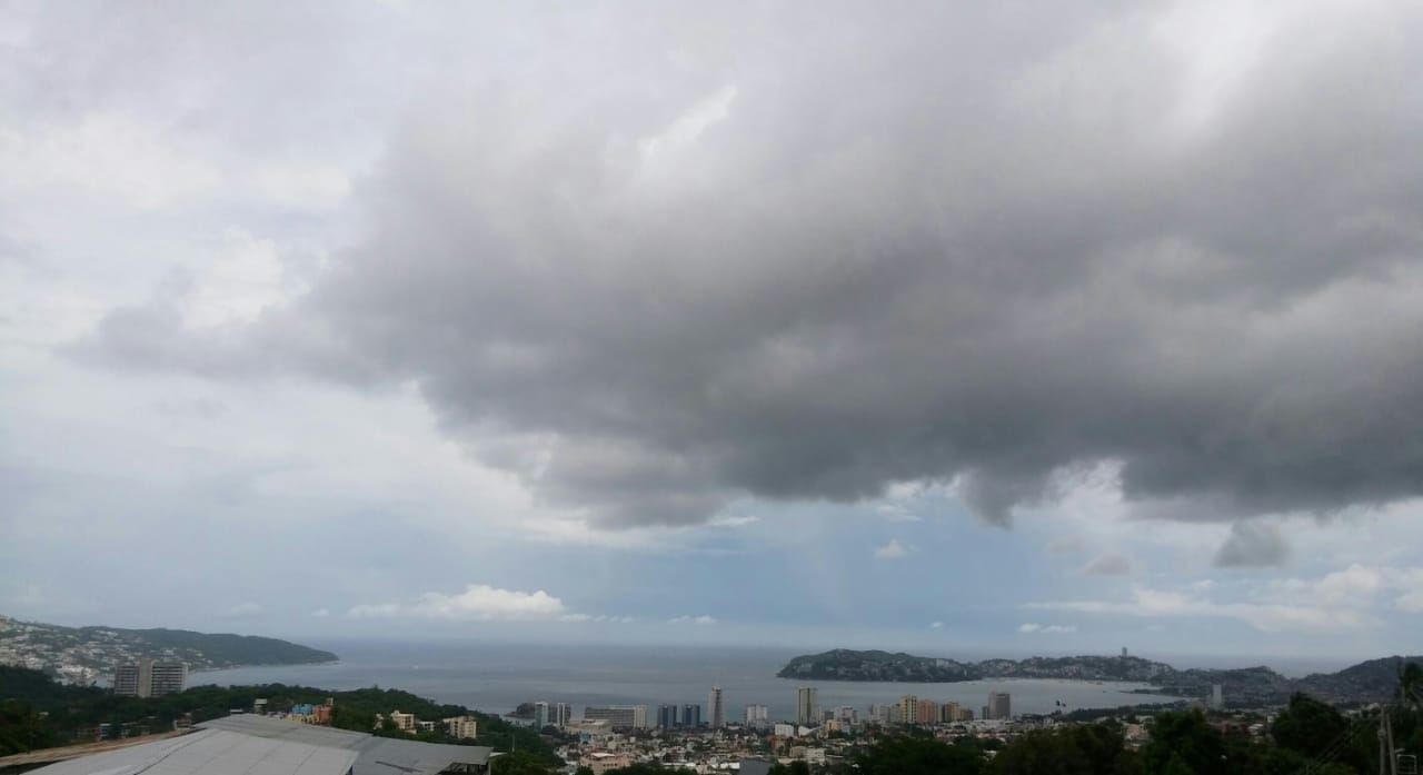 Se pronostican fuertes lluvias para las próximas horas en Acapulco