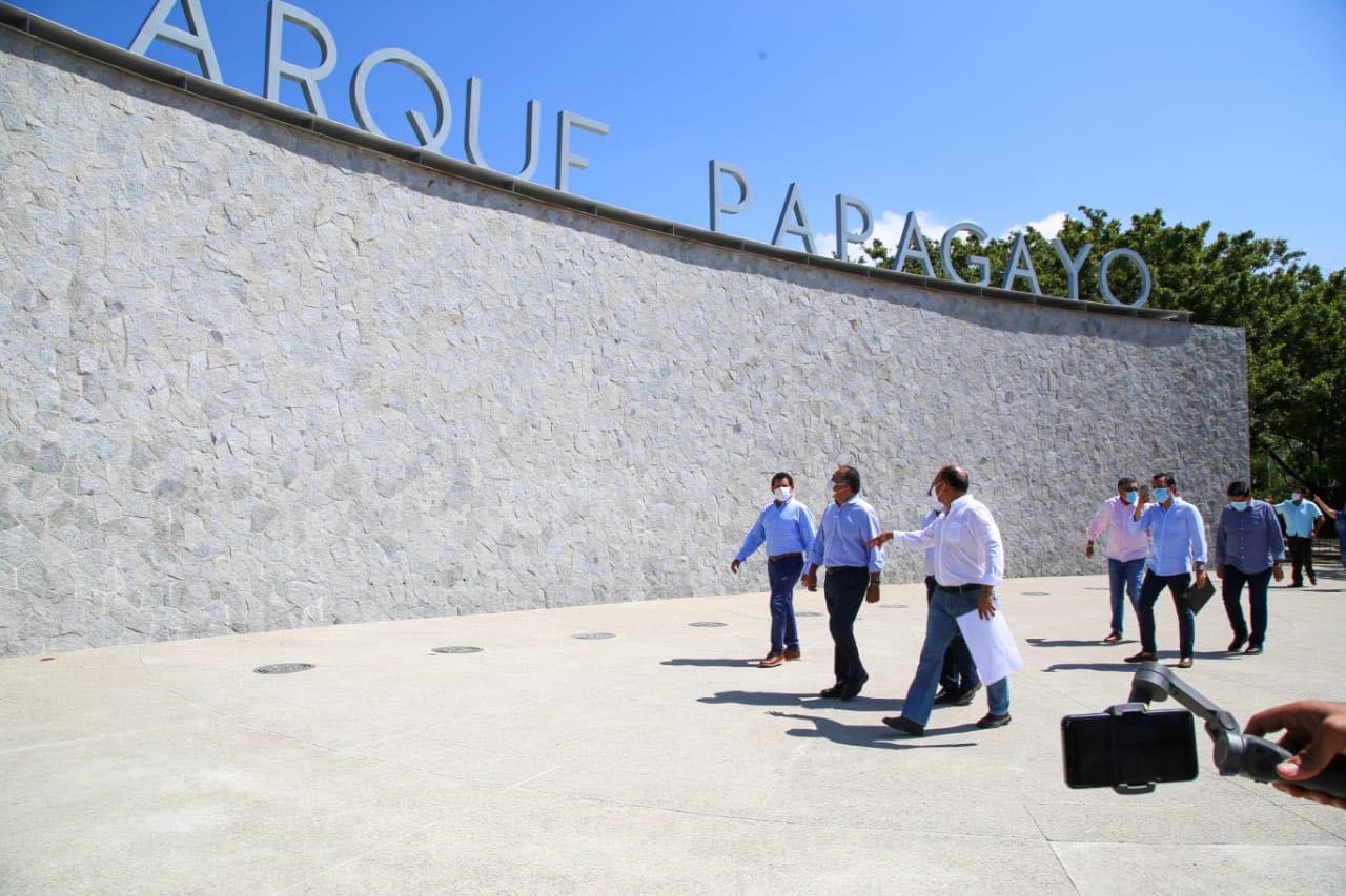 Parque Papagayo, transformación de federación y gobierno de Guerrero