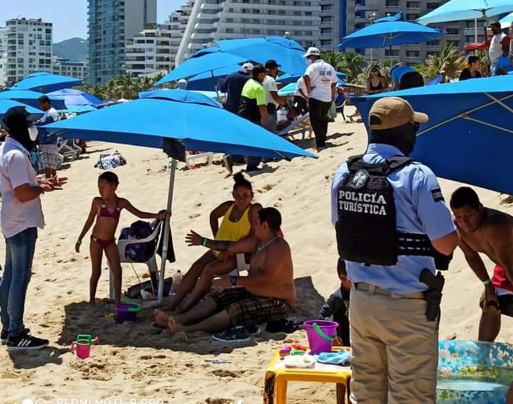 Refuerza Protección Civil operativos en accesos a playas y franja de arena
