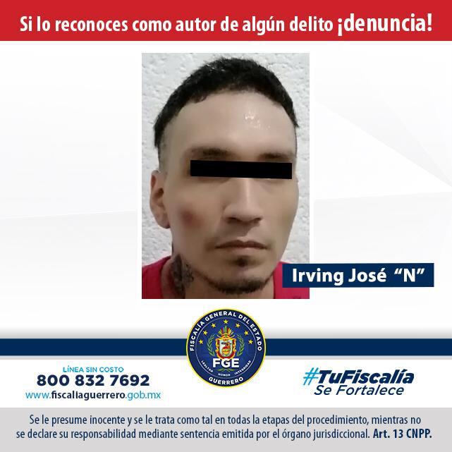 FGE manda a proceso a posible asesino en Acapulco