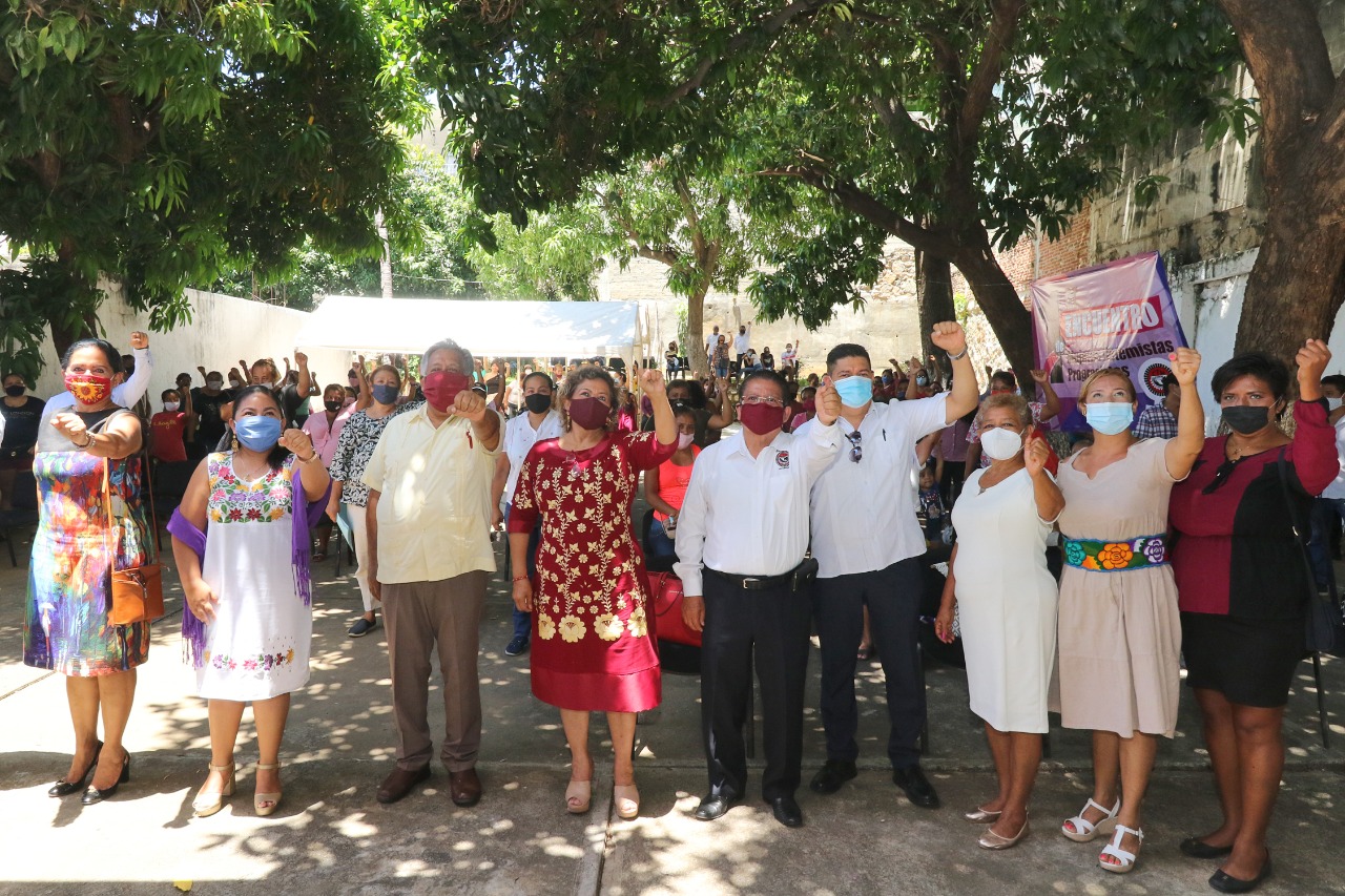 Respaldan mujeres cetemistas progresistas de Guerrero gestiones de Adela Román