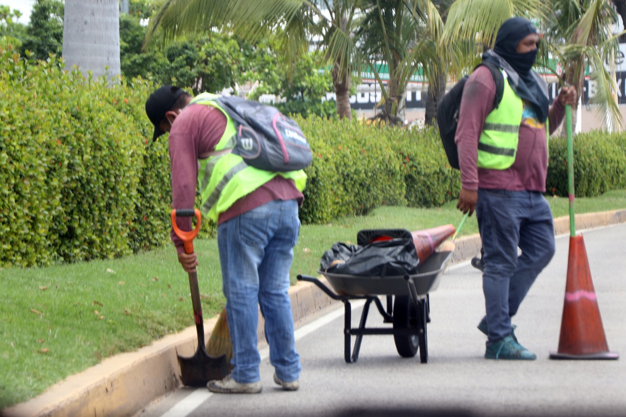 Refuerza Servicios Públicos acciones de limpieza y mantenimiento en la ciudad