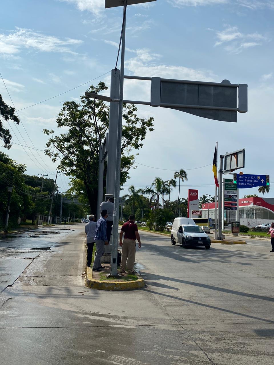 Repara Movilidad y Transportes semáforos averiados en la ciudad