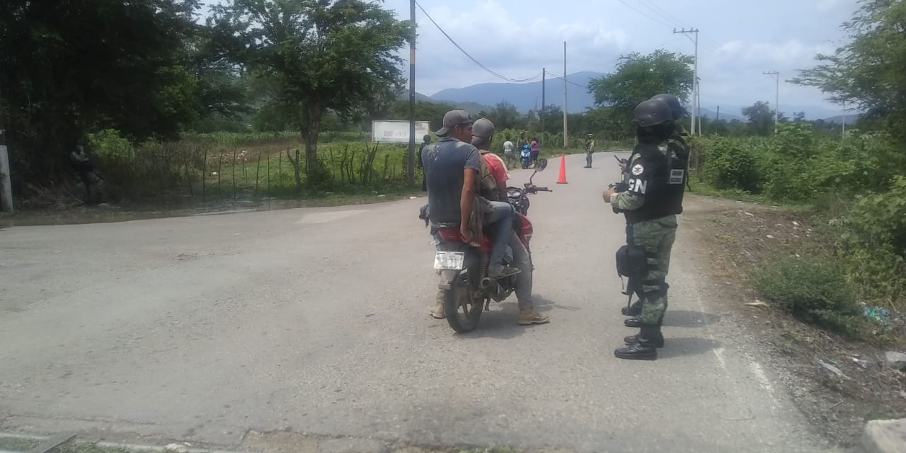 Logran autoridades restablecer seguridad en Cuetzala del Progreso