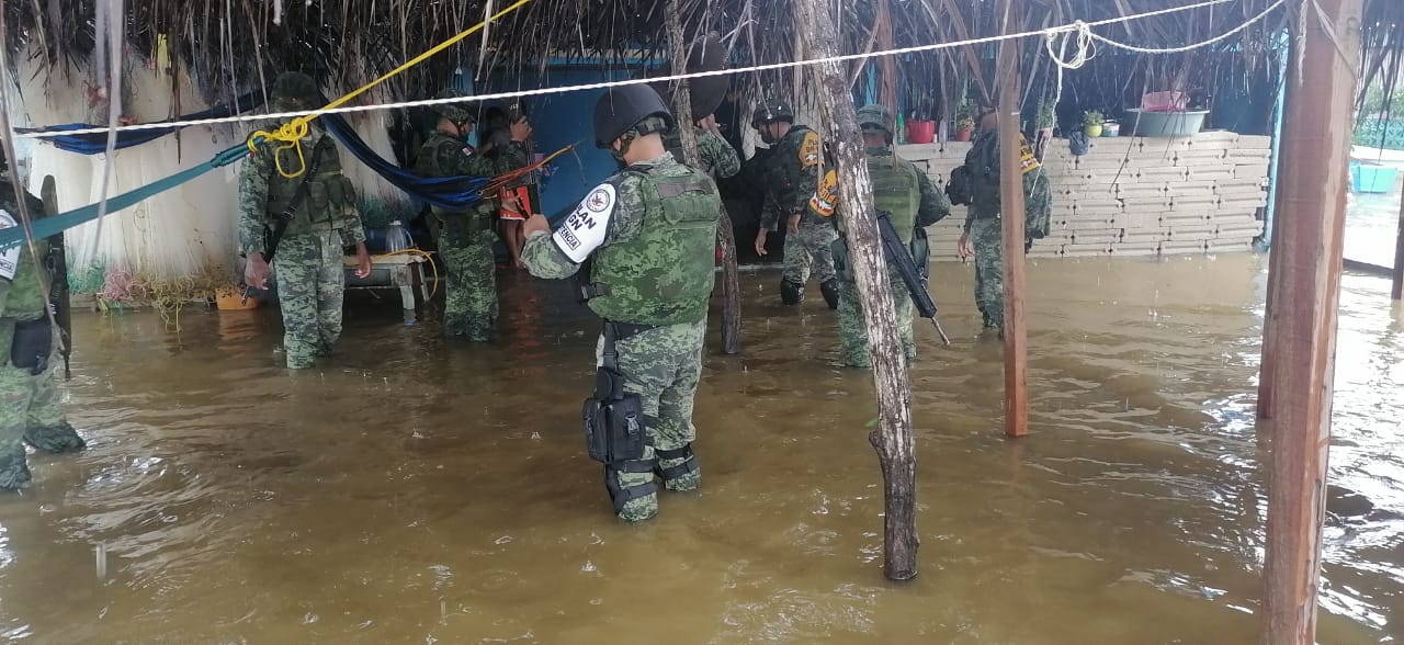 Autoridades de Guerrero revisan daños por lluvias y declaran sesión extraordinaria de PC
