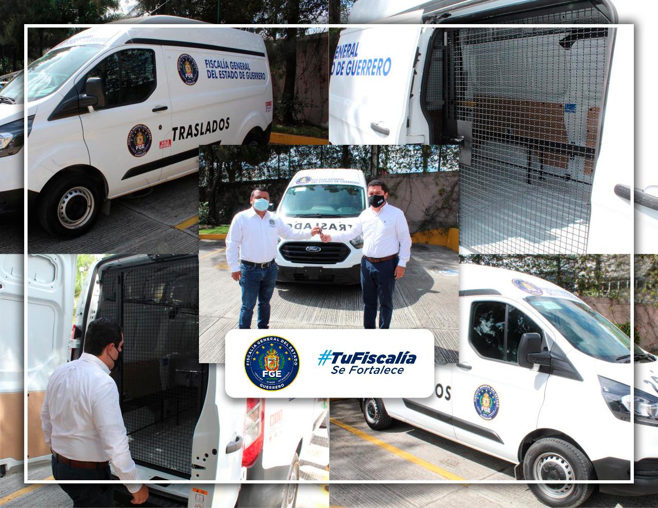 Fiscal de Guerrero entrega equipo a departamento contra el secuestro