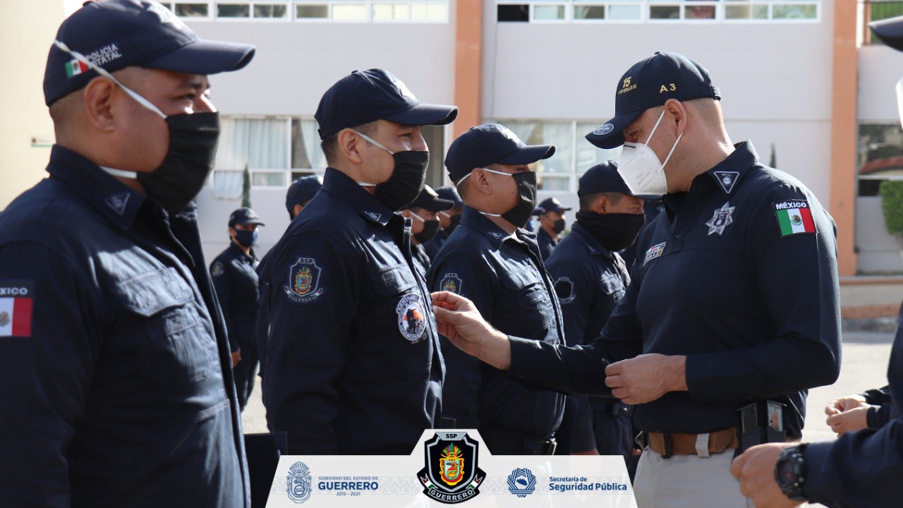 La SSP Guerrero se fortalece con mujeres y hombres policías más capacitados