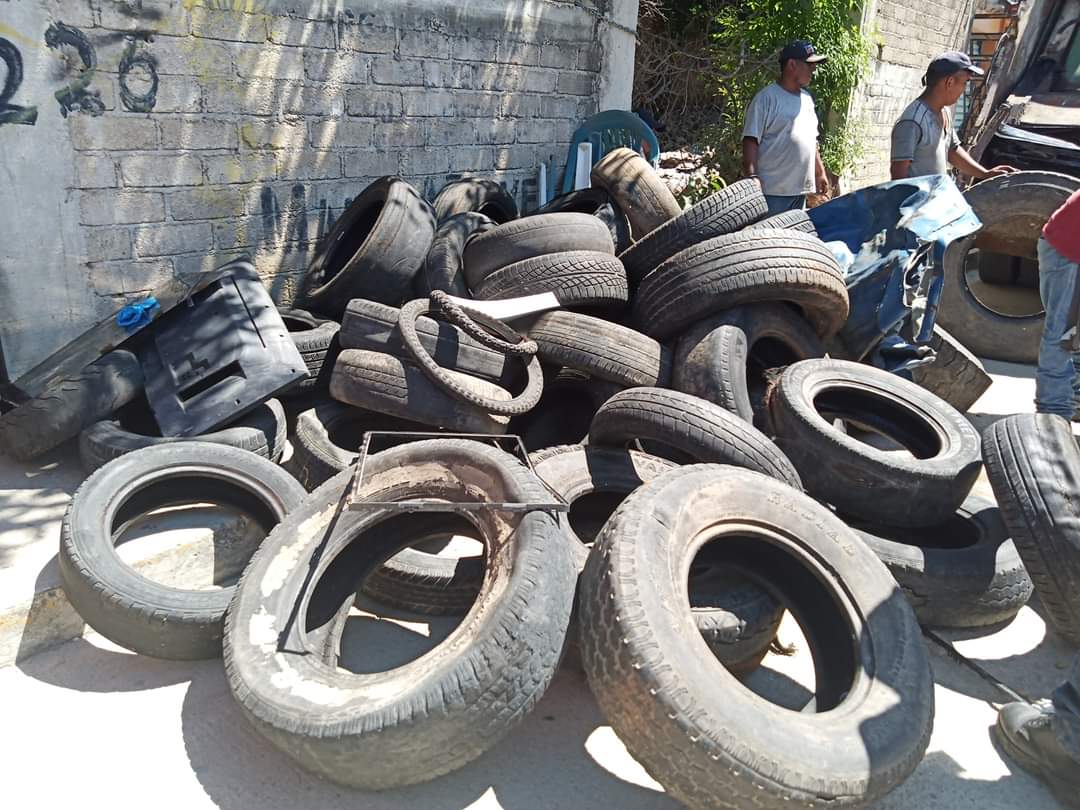 Recolecta Saneamiento Básico 4 toneladas de cacharros en la Sinaí