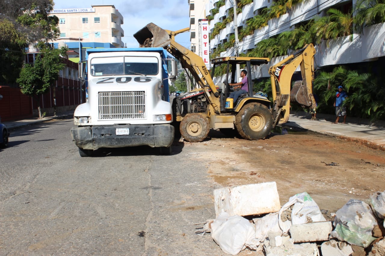 Redobla Gobierno de Acapulco operativos de limpieza e imagen urbana