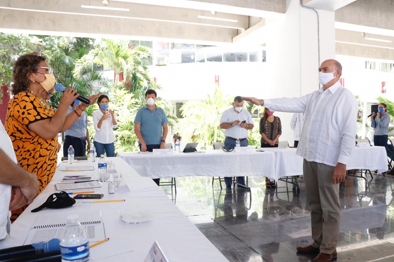 Toma protesta José Ramón Aysa Neme como director General de la Capama